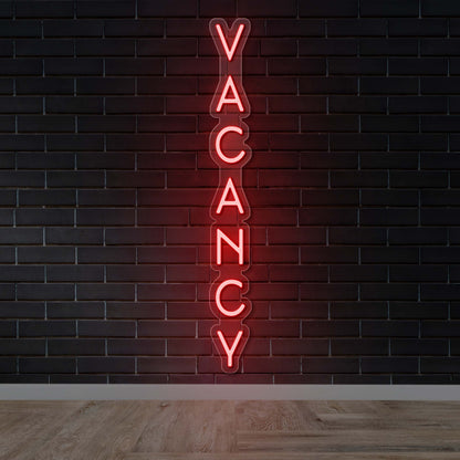 VACANCY - Premium Neon Artwork
