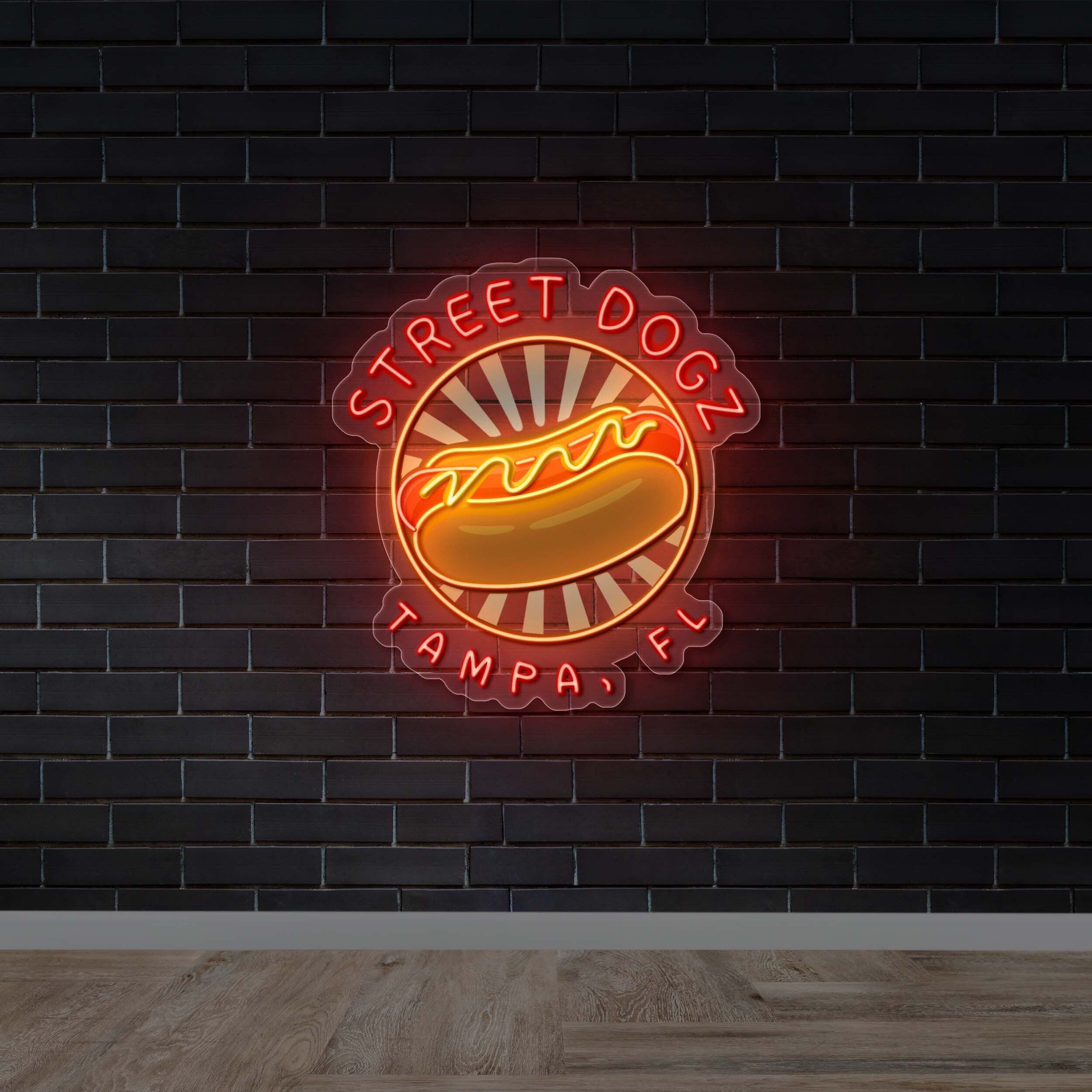 STREET DOGZ - Premium Neon Artwork