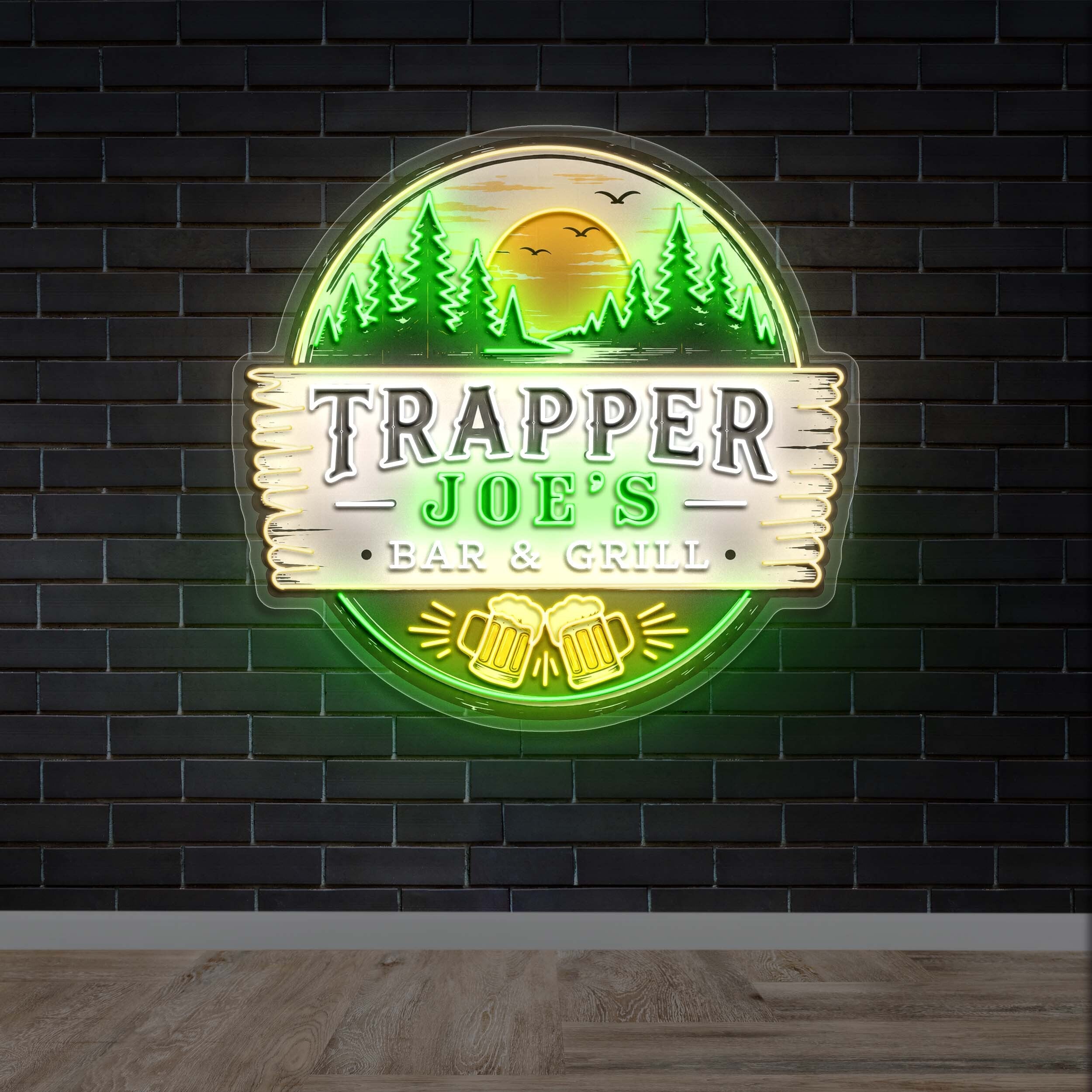 Trapper Joe’s - Premium Neon Artwork