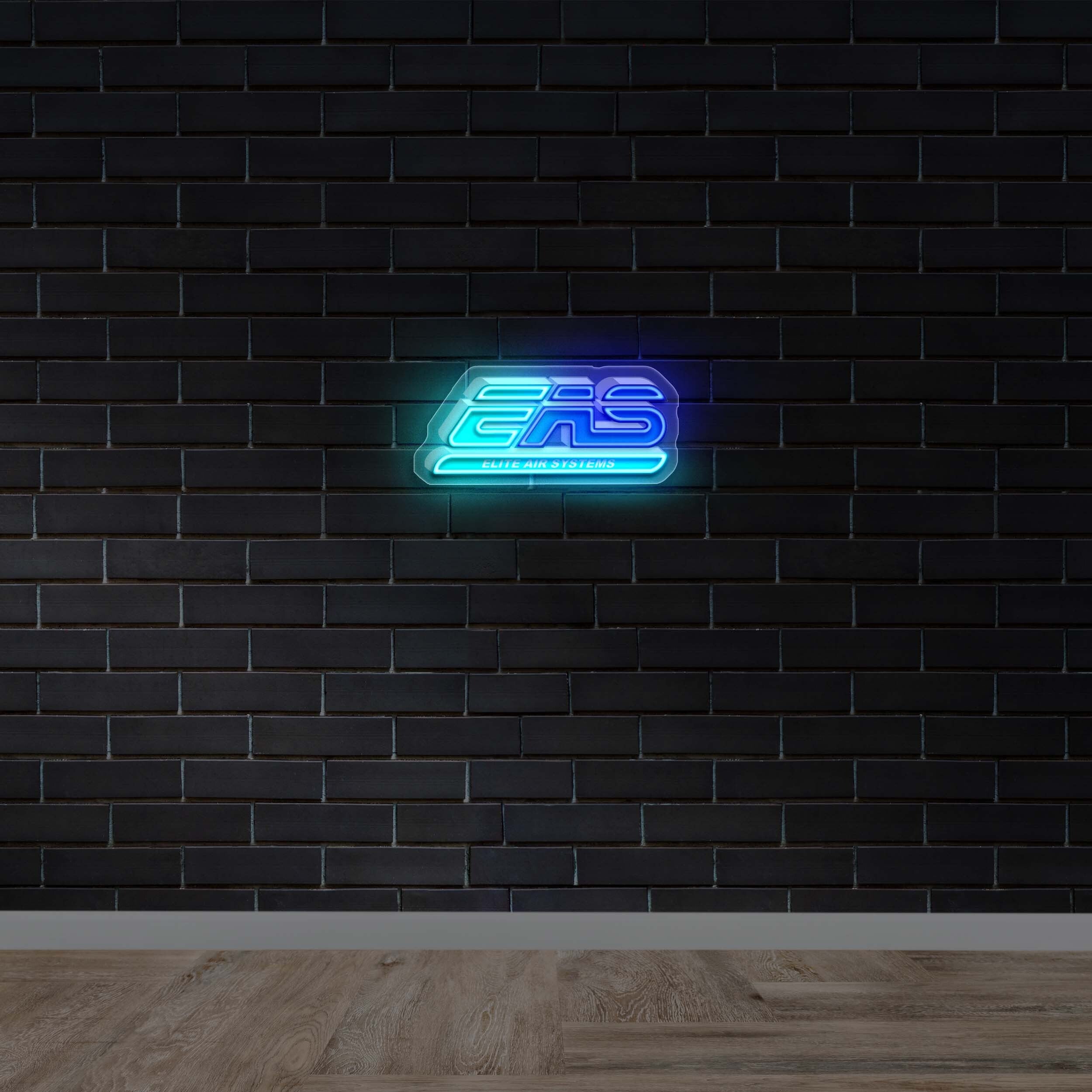 Elite Air Systems Logo -  Premium Neon Artwork