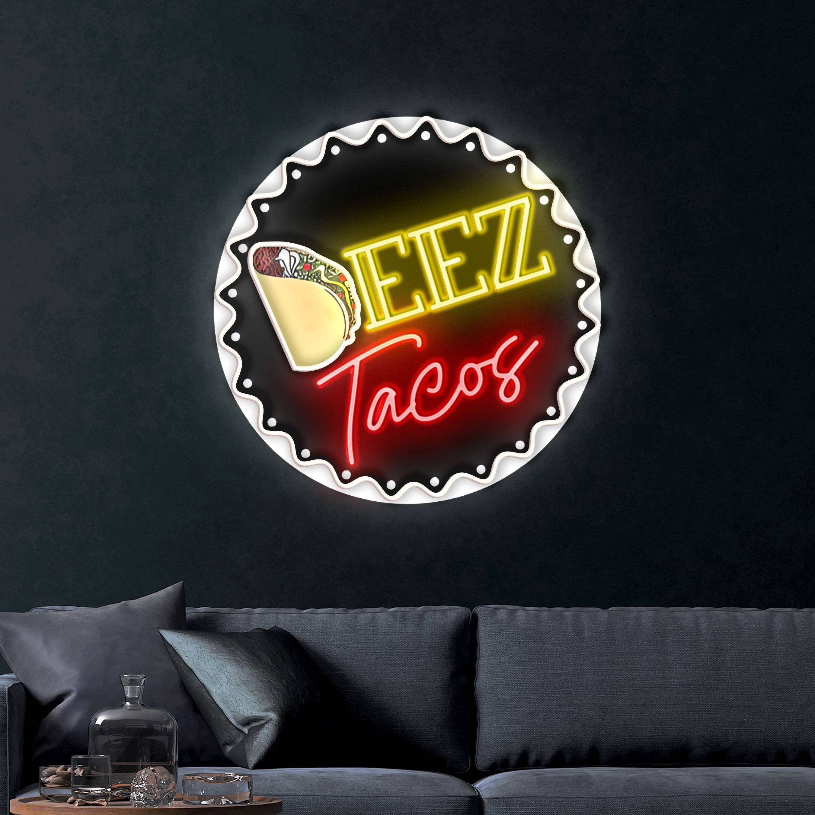 Deez Tacos | 2nd version - Premium Neon Artwork