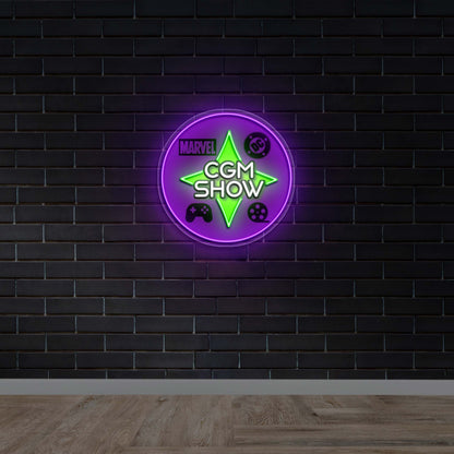 CGM SHOW - Premium Neon Artwork