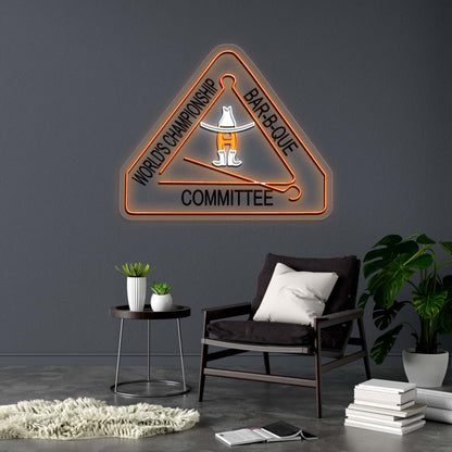 World’s Championship BBQ Committee - Premium Neon Artwork