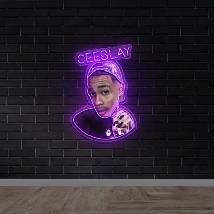 Ceeslay - Premium Neon Artwork