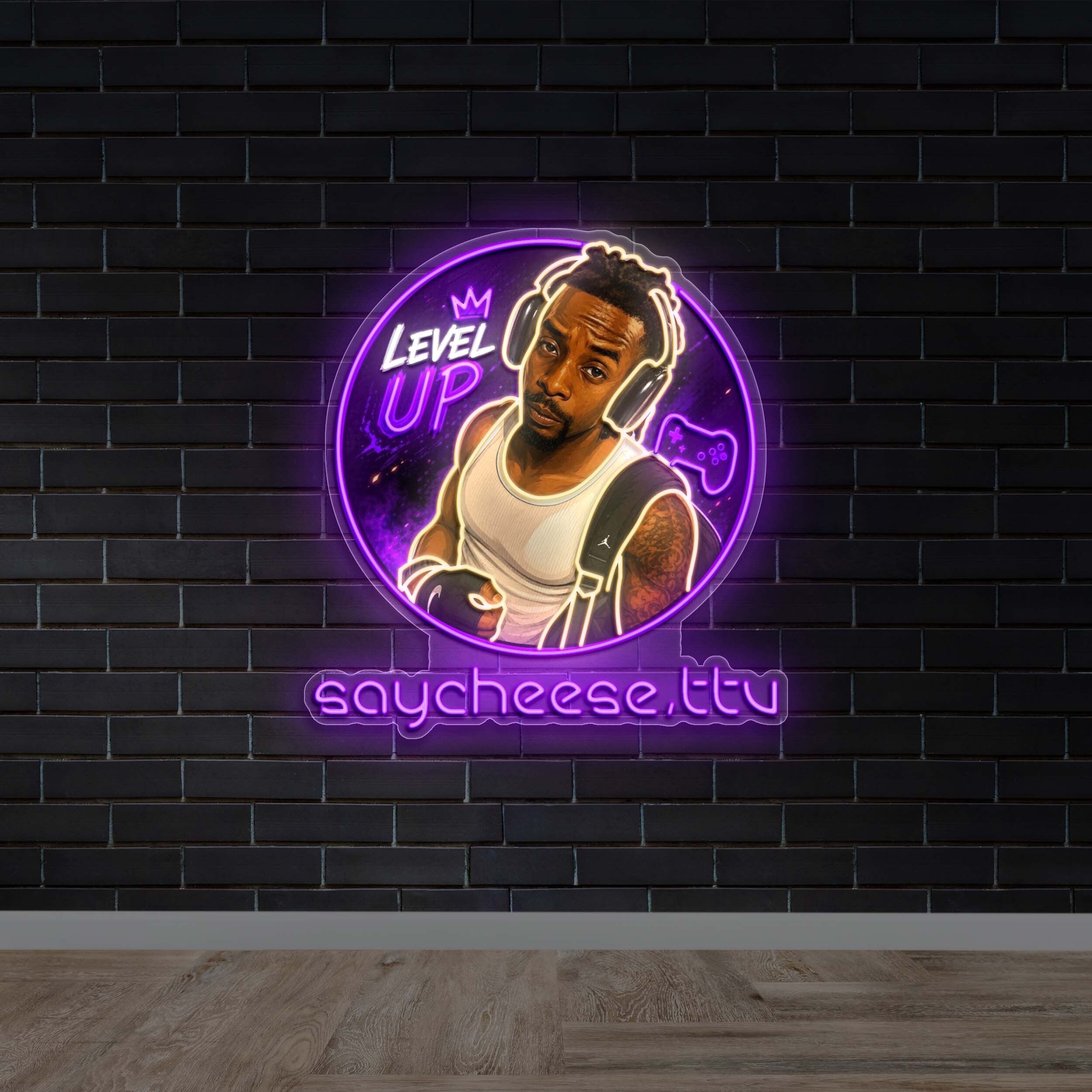 saycheese.ttv - Premium Neon Artwork