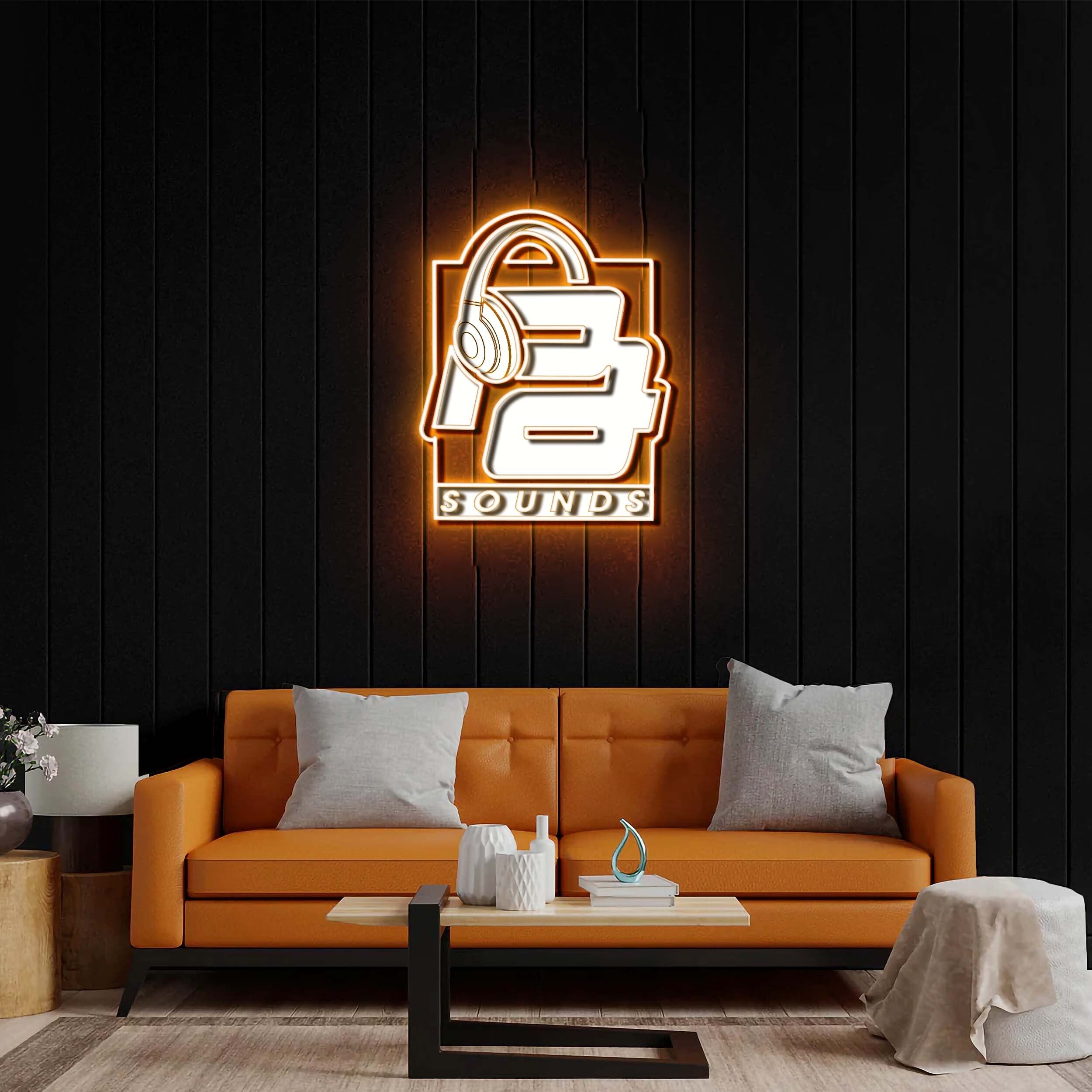 Sounds - Premium Neon Artwork