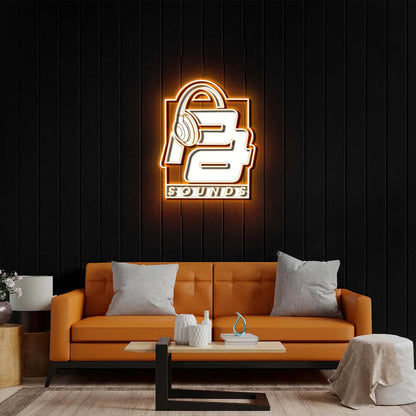 Sounds - Premium Neon Artwork