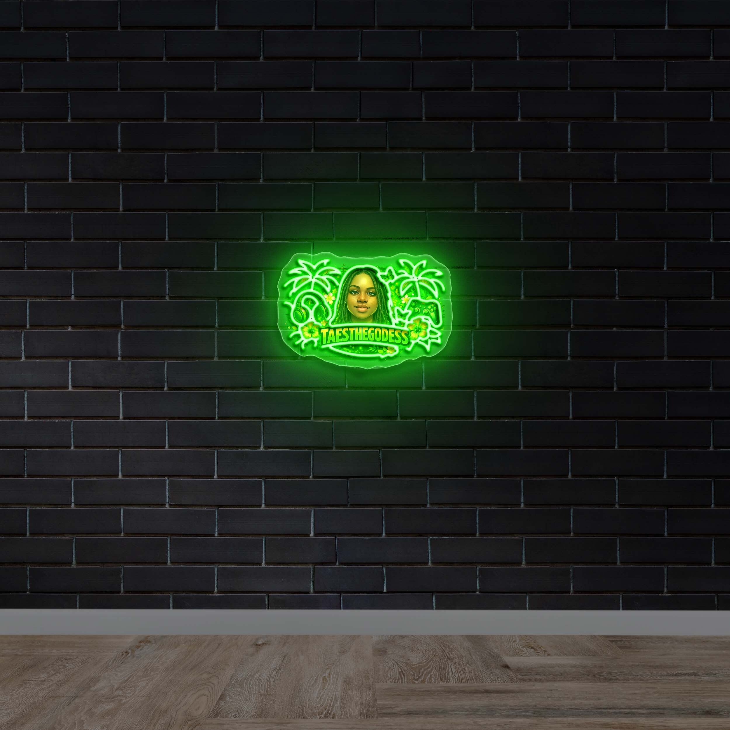 TAESTHEGODESS - Premium Neon Artwork