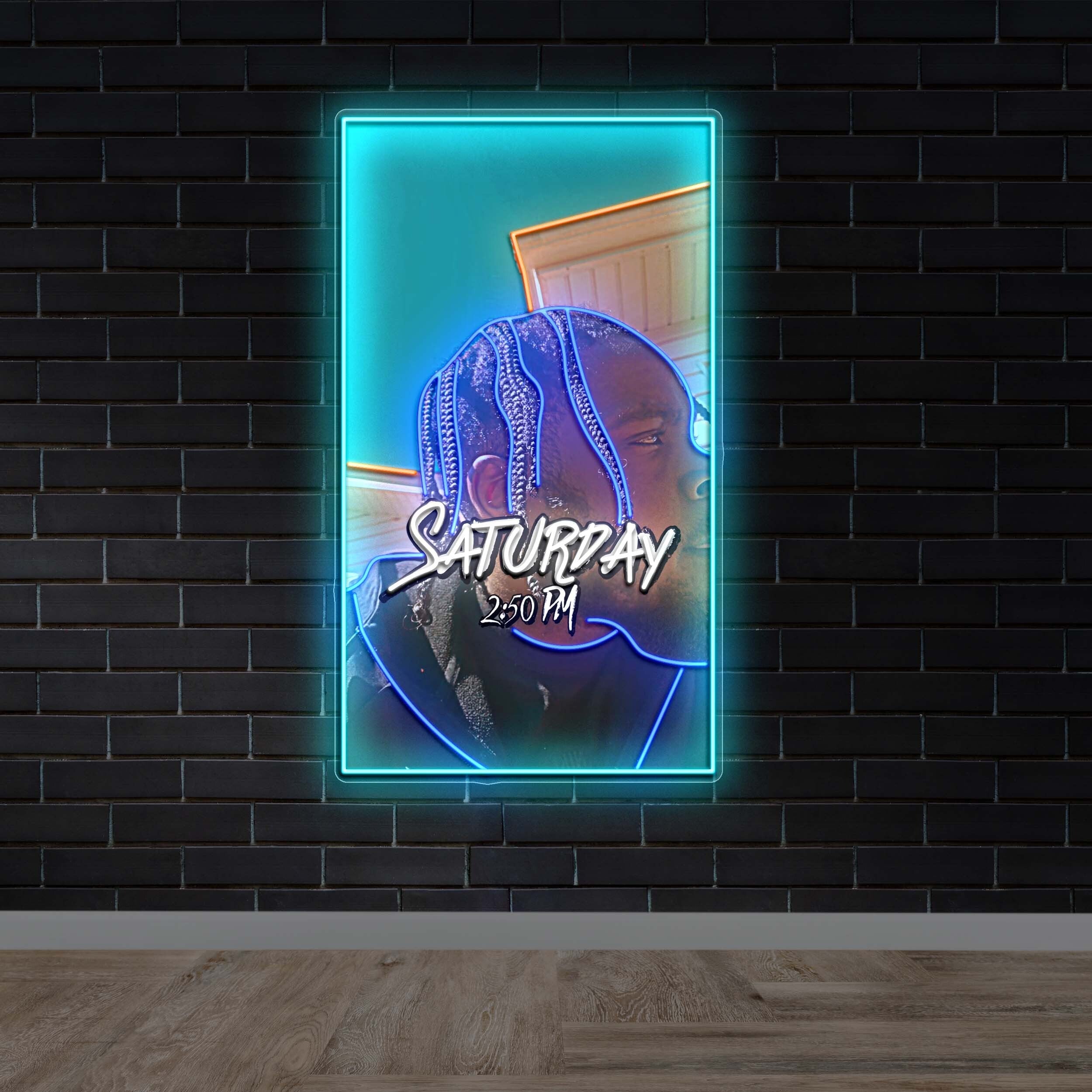Saturday - Premium Neon Artwork