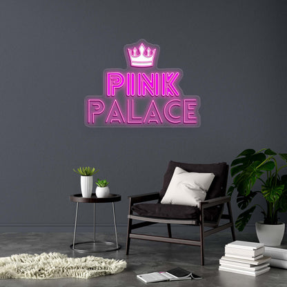 PINK PALACE - Premium Neon Artwork