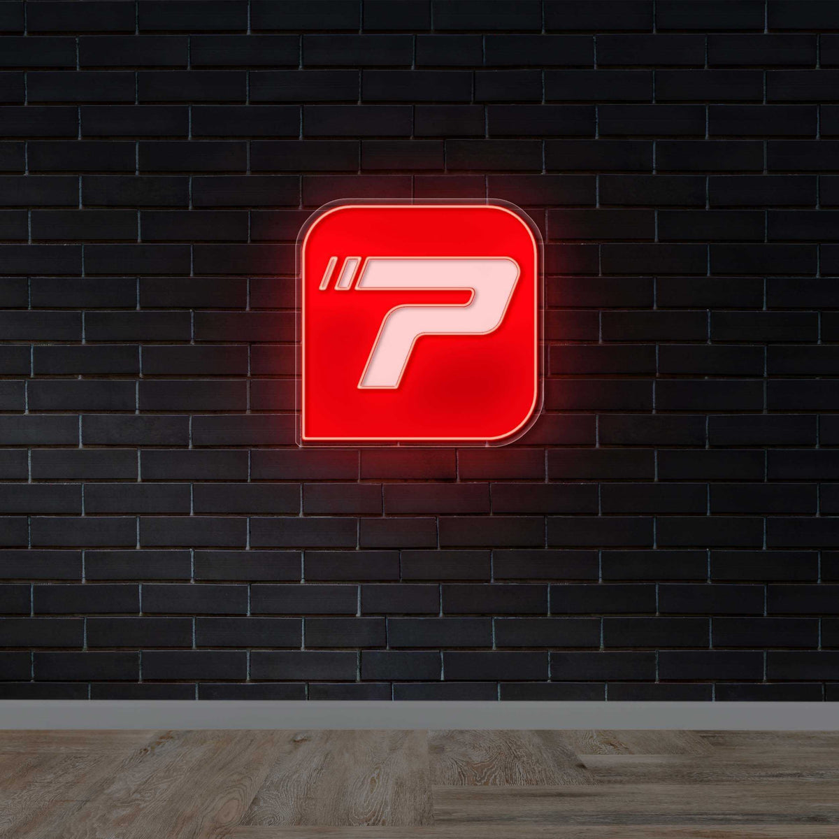 P - Premium Neon Artwork