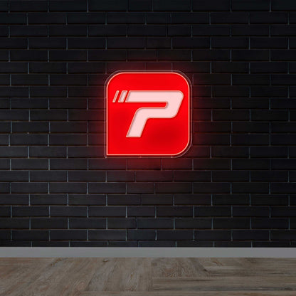 P - Premium Neon Artwork