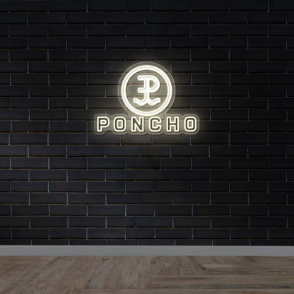 PONCHO - Premium Neon Artwork