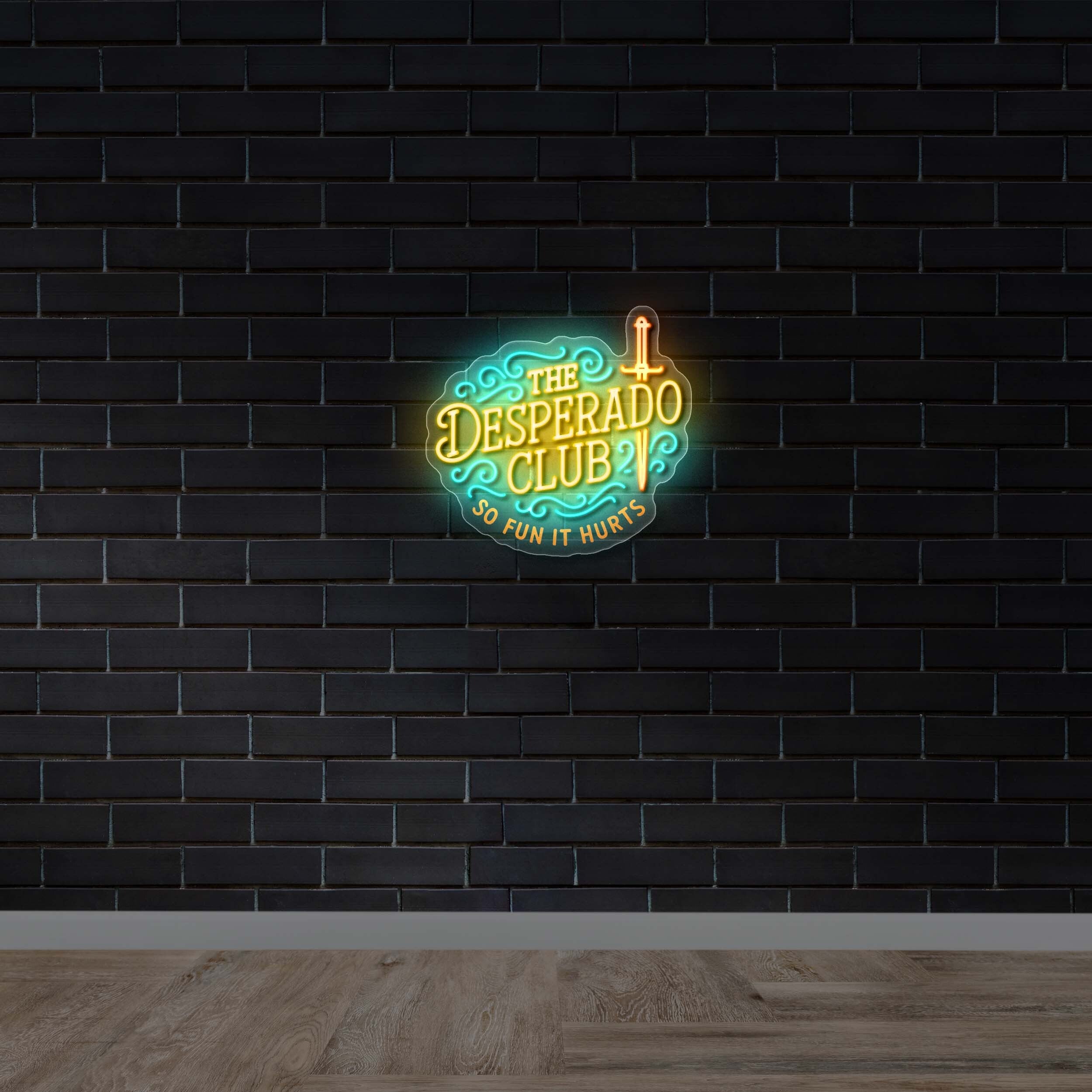 The Desperado Club - Premium Neon Artwork