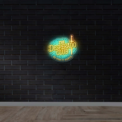 The Desperado Club - Premium Neon Artwork