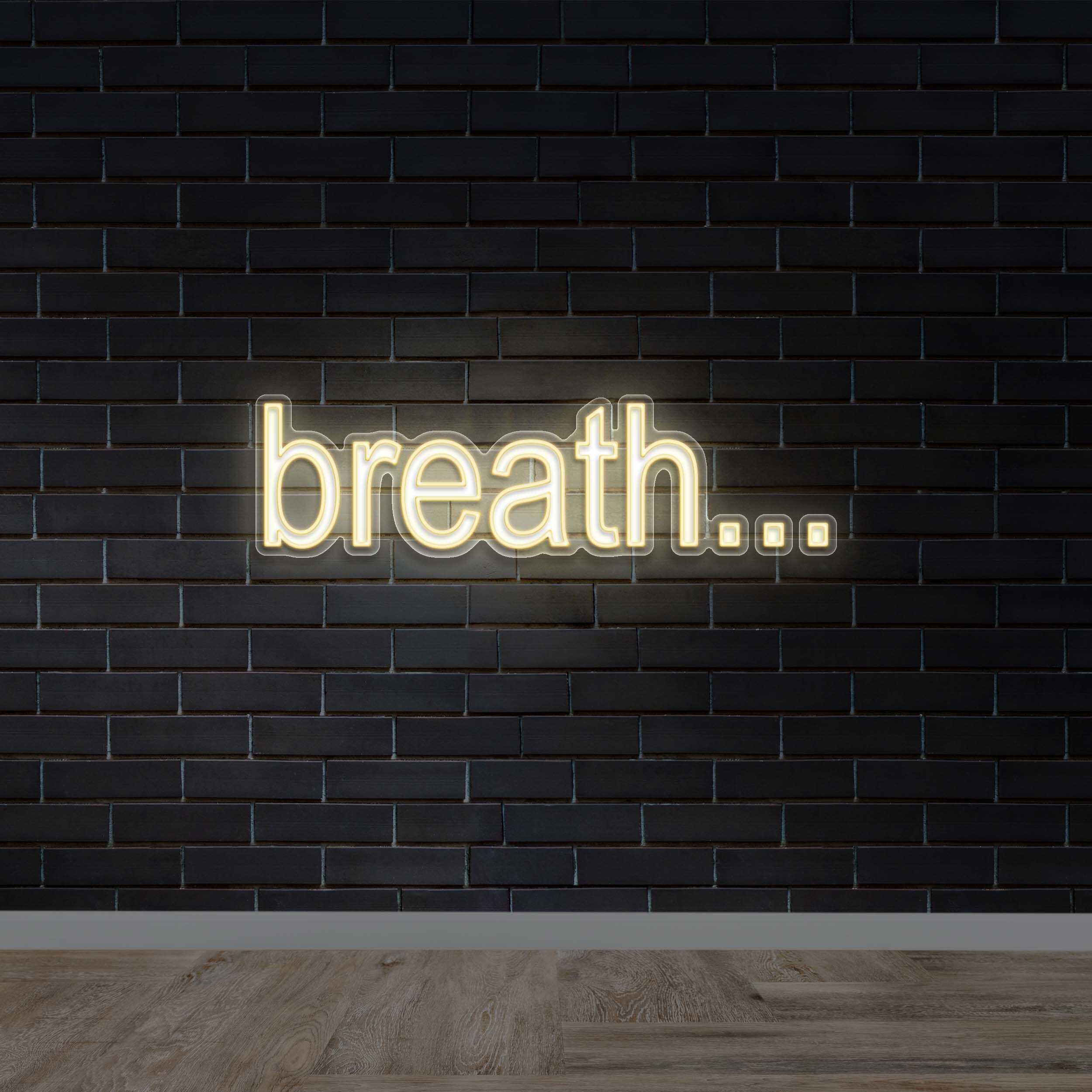 breath | 2nd Version -  Premium Neon Artwork