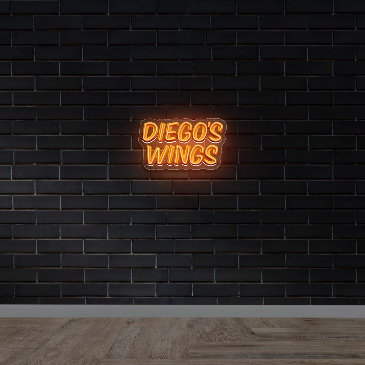 Diego's Wings - Premium Neon Artwork