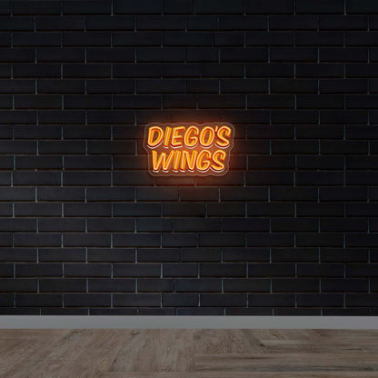 Diego's Wings - Premium Neon Artwork