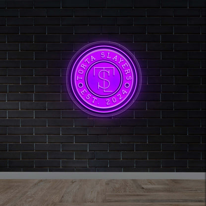 TORTA SLAYERS - Premium Neon Artwork