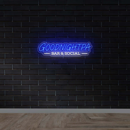 GOODNIGHTPA - Premium Neon Artwork