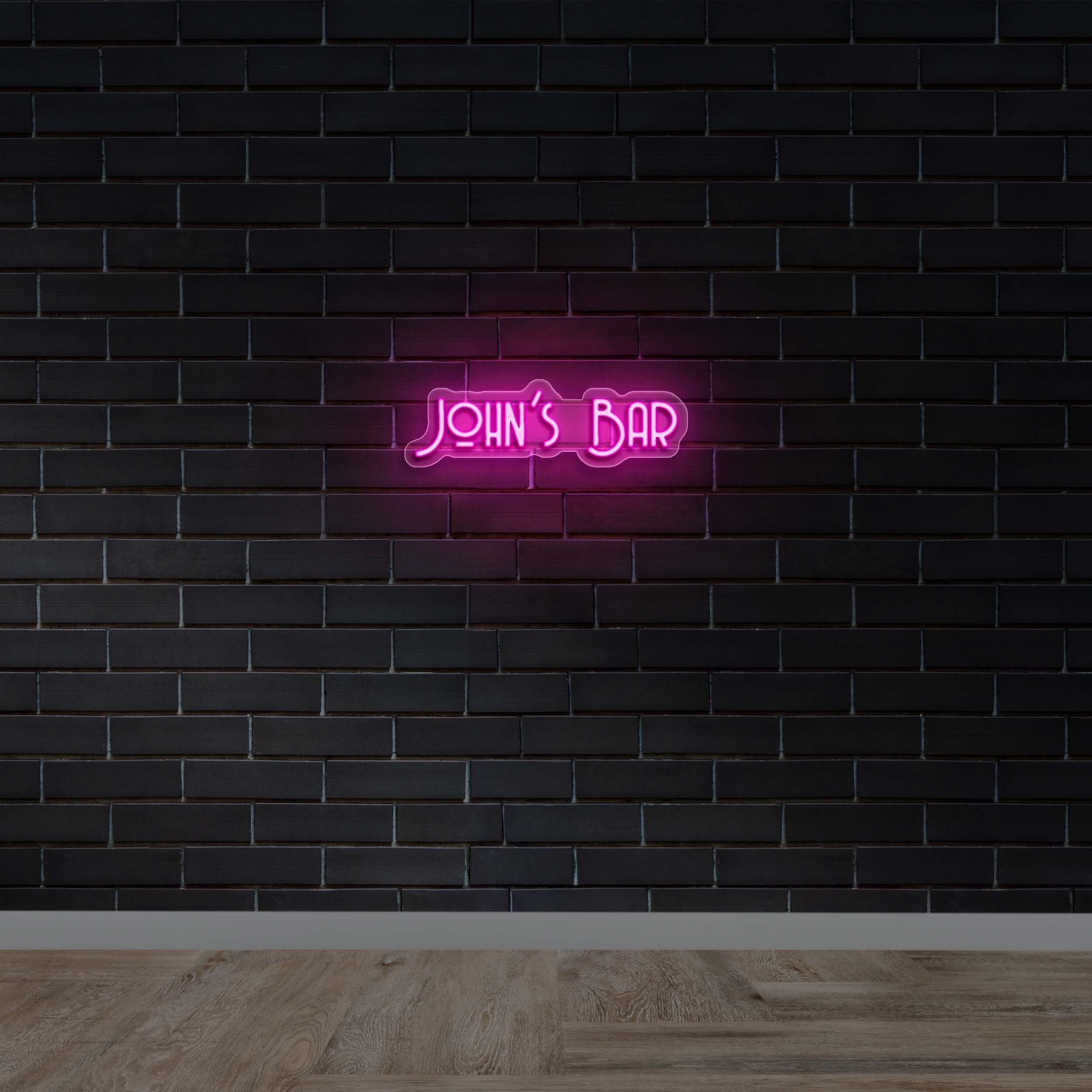 JOHN'S BAR - Premium Neon Artwork