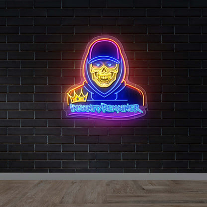 INSANITY REMAINER - Premium Neon Artwork
