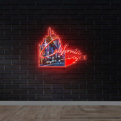 California Love - Premium Neon Artwork