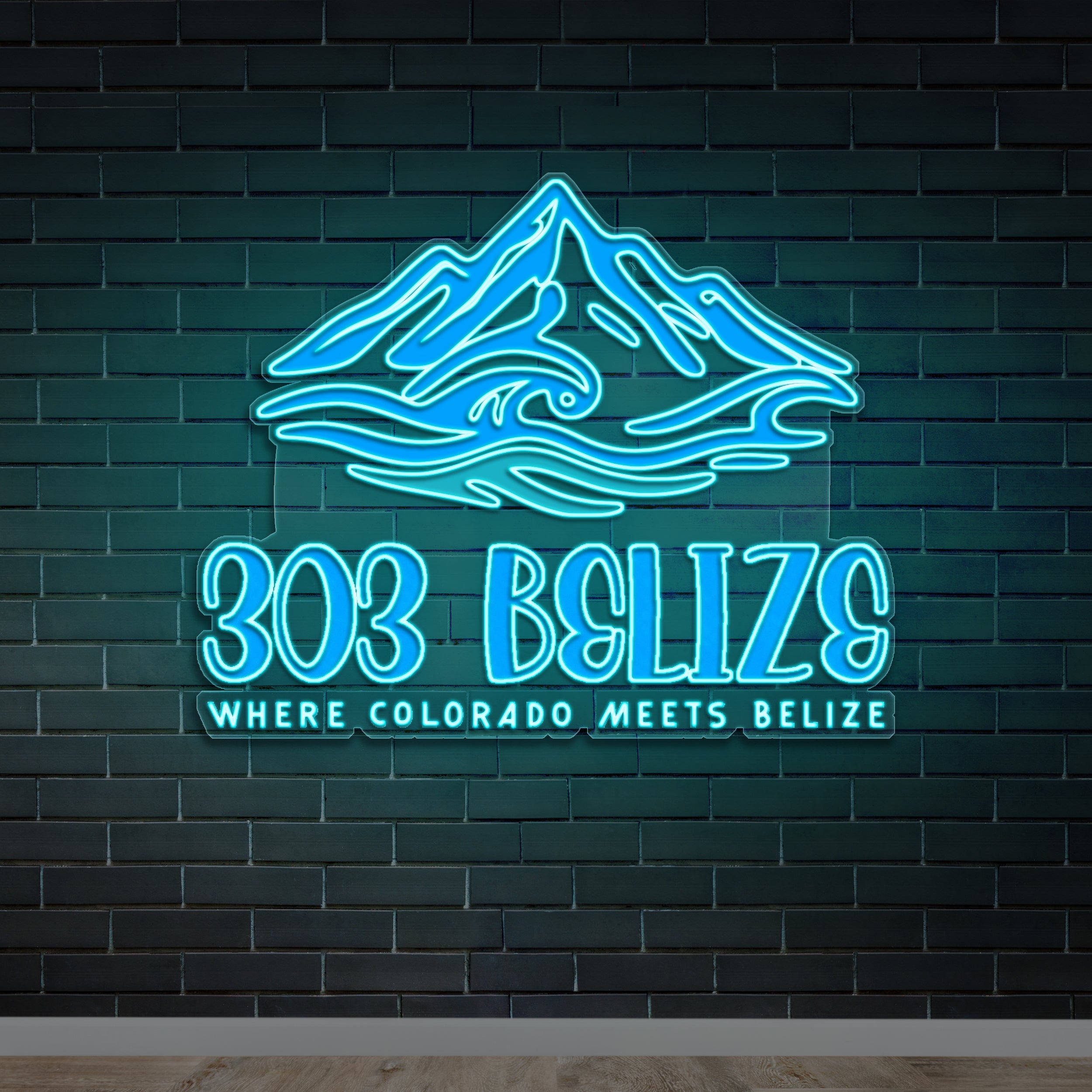 303 BELIZE - Premium Neon Artwork