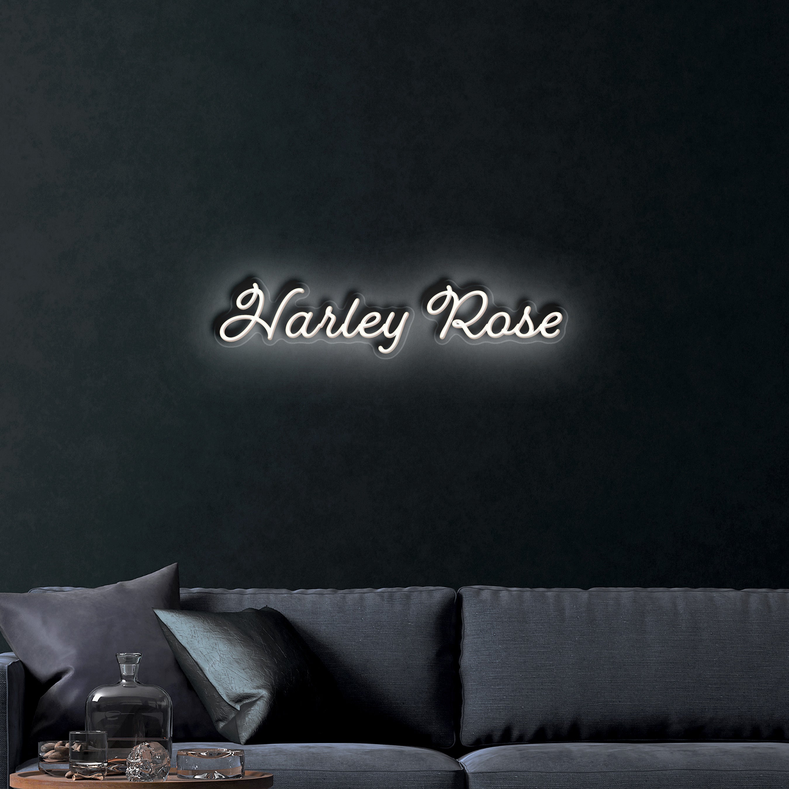 Harley Rose – Premium Neon Artwork