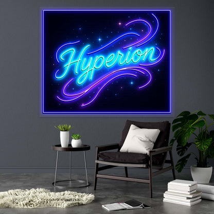 Hyperion - Premium Neon Artwork