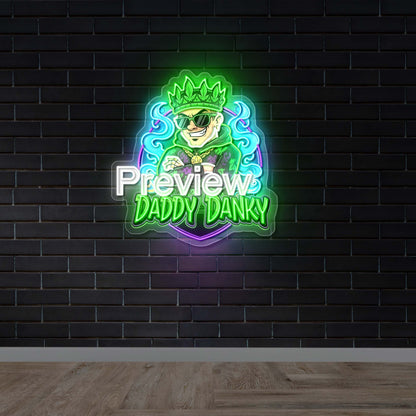 Preview Daddy Danky - Premium Neon Artwork
