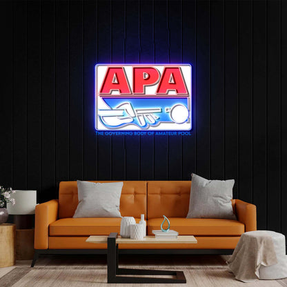 APA - Premium Neon Artwork