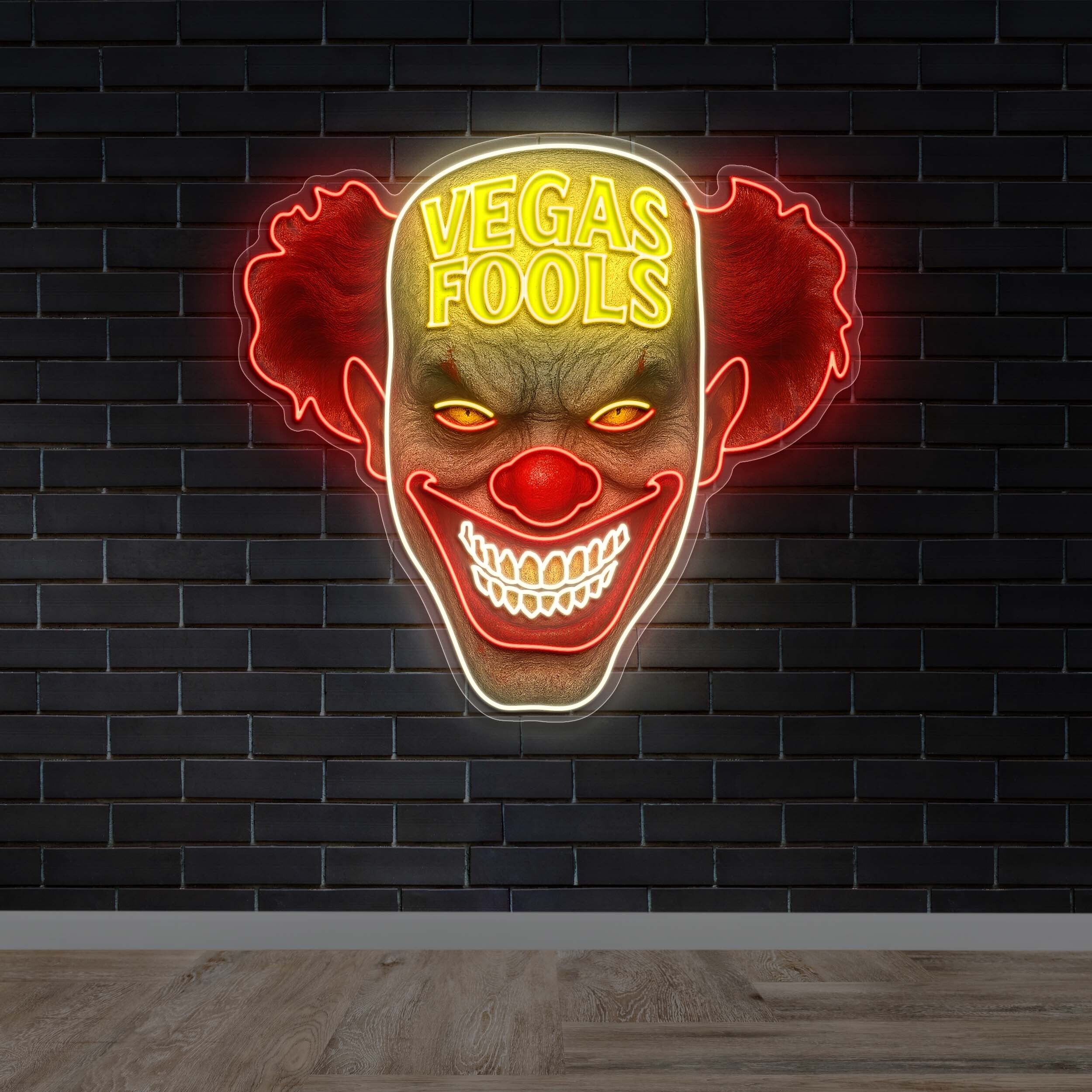 VEGAS FOOLS - Premium Neon Artwork