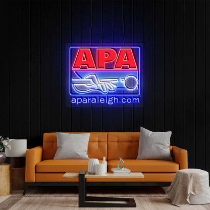 APA (version 2) - Premium Neon Artwork