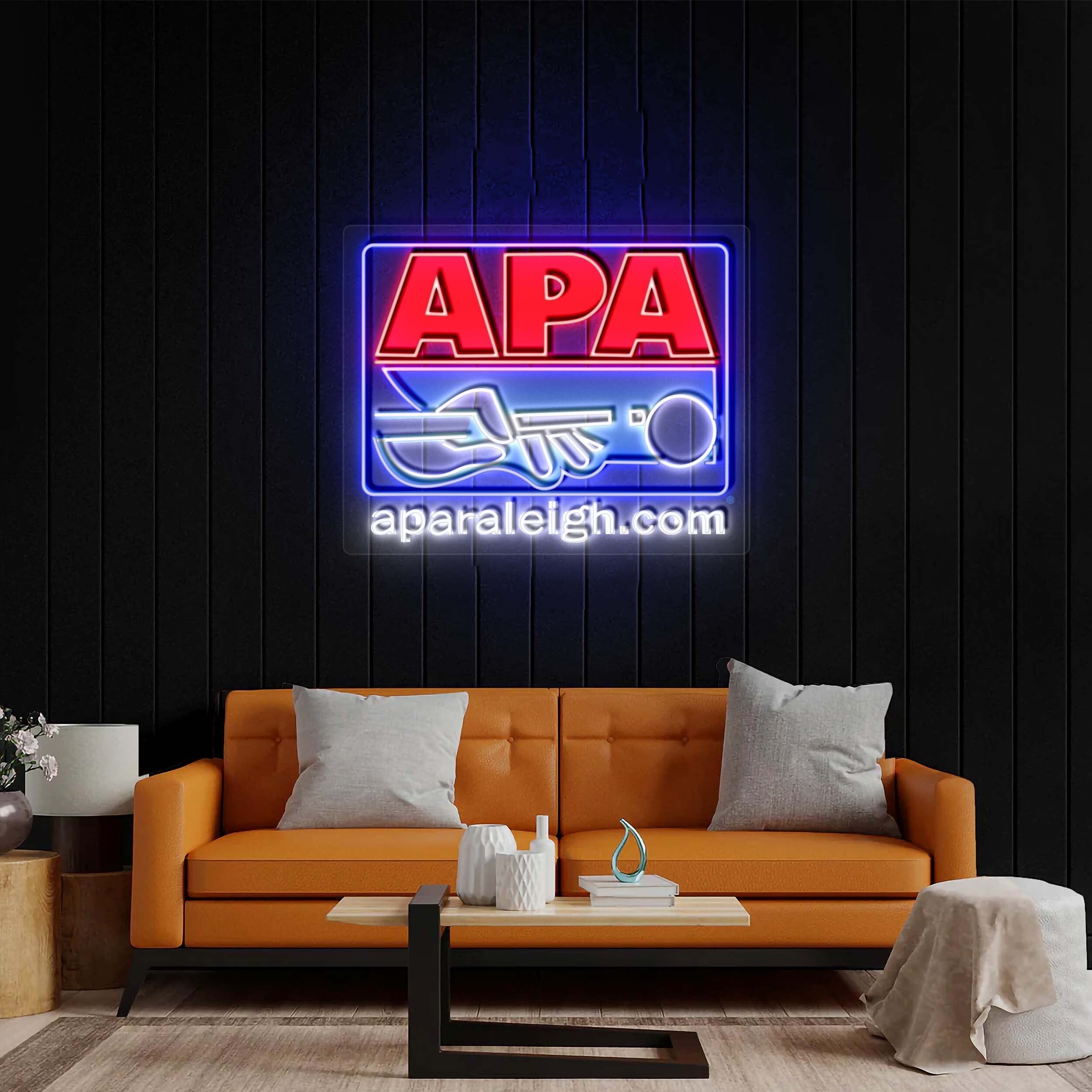 APA (version 2) - Premium Neon Artwork