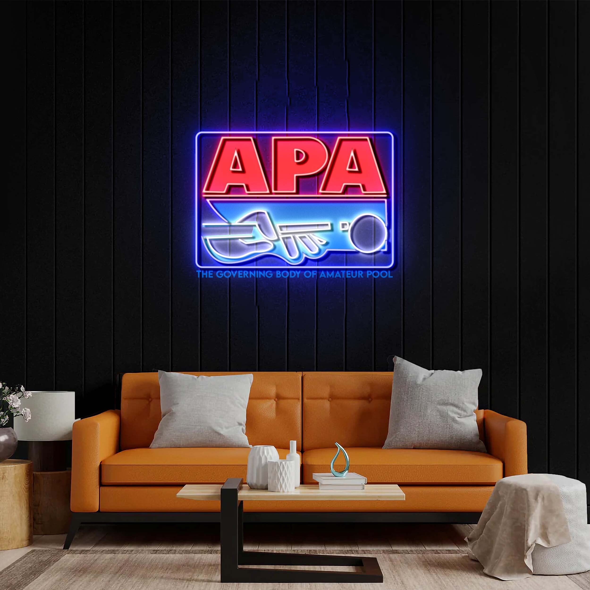 APA - Premium Neon Artwork