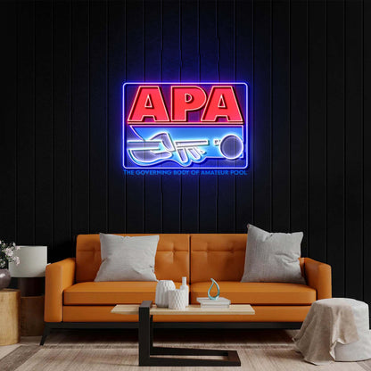APA - Premium Neon Artwork