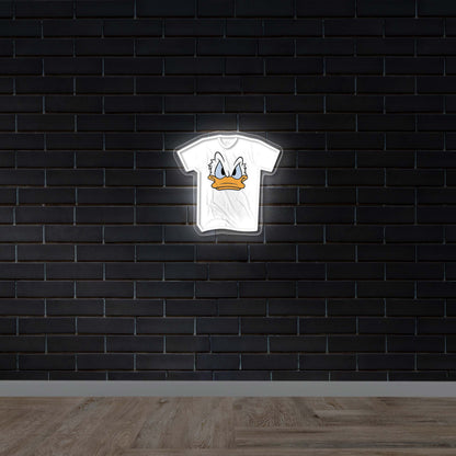 Donald Duck - Premium Neon Artwork