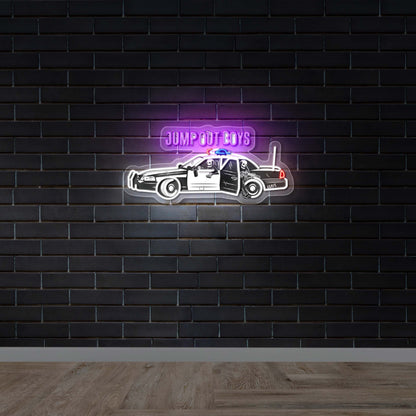 JUMP OUT BOYS - Premium Neon Artwork