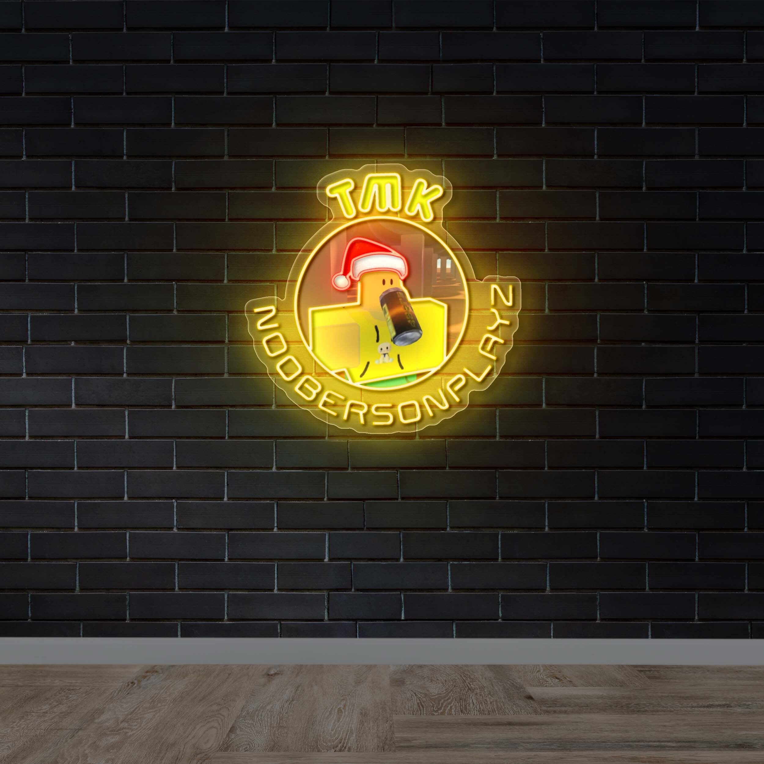 TMK NoobersonPlayz | Circular – Premium Neon Artwork