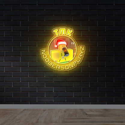 TMK NoobersonPlayz | Circular – Premium Neon Artwork