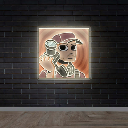 Cap N' Glow - Premium Neon Artwork