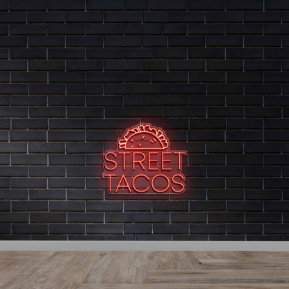 Street Tacos - Premium Neon Artwork