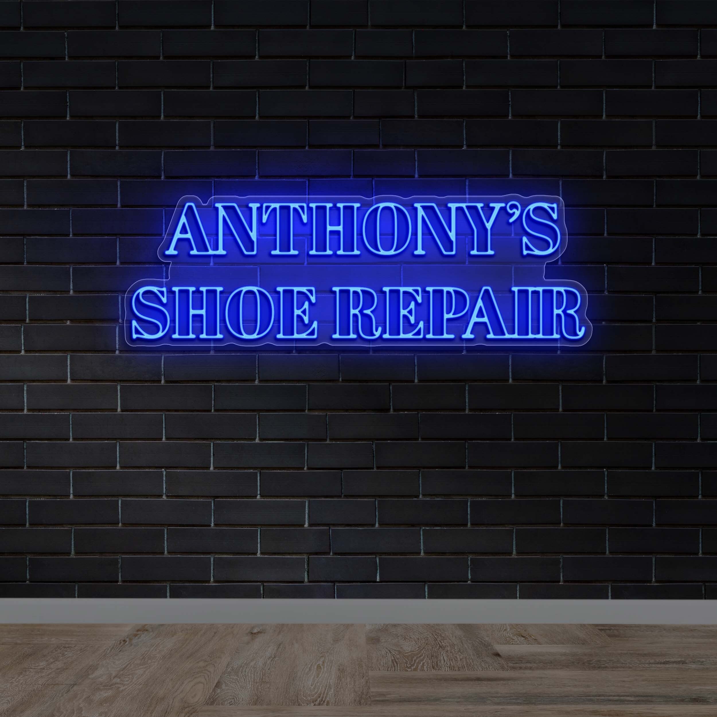 Anthony's Shoe Repair - Premium Neon Artwork