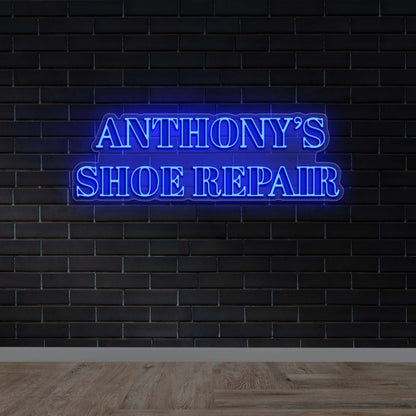 Anthony's Shoe Repair - Premium Neon Artwork