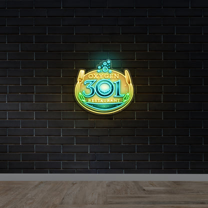 OXYGEN 301 - Premium Neon Artwork