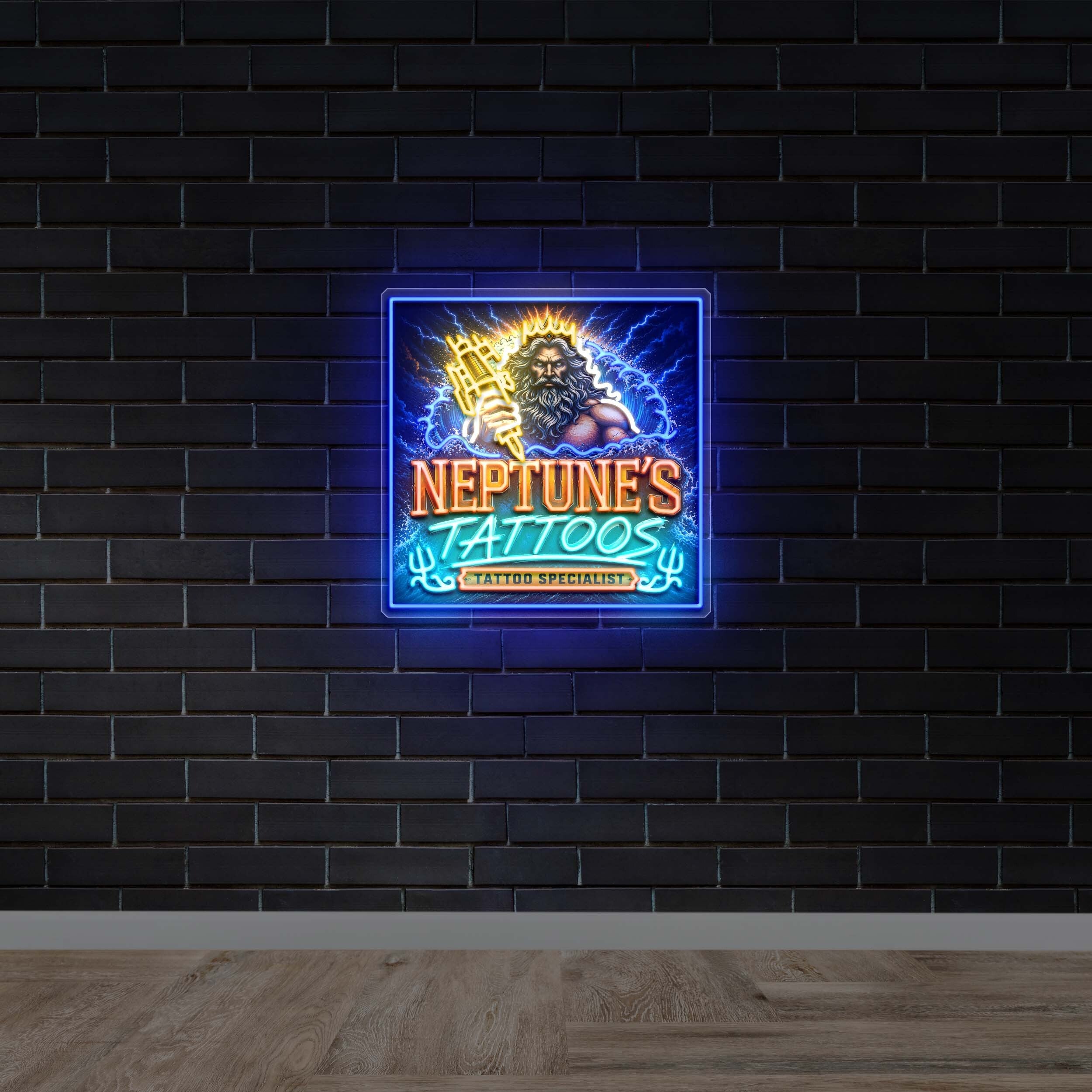Neptune's Tattoos -  Premium Neon Artwork