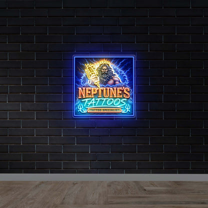 Neptune's Tattoos -  Premium Neon Artwork