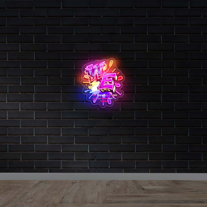 WE - Premium Neon Artwork