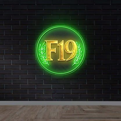 F19 - Premium Neon Artwork